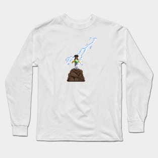 Sword on the stone - Clear Long Sleeve T-Shirt